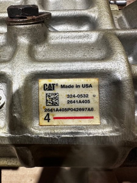 Einspritzpumpe Perkins CAT 324-0532 2641A405 DEFEKT